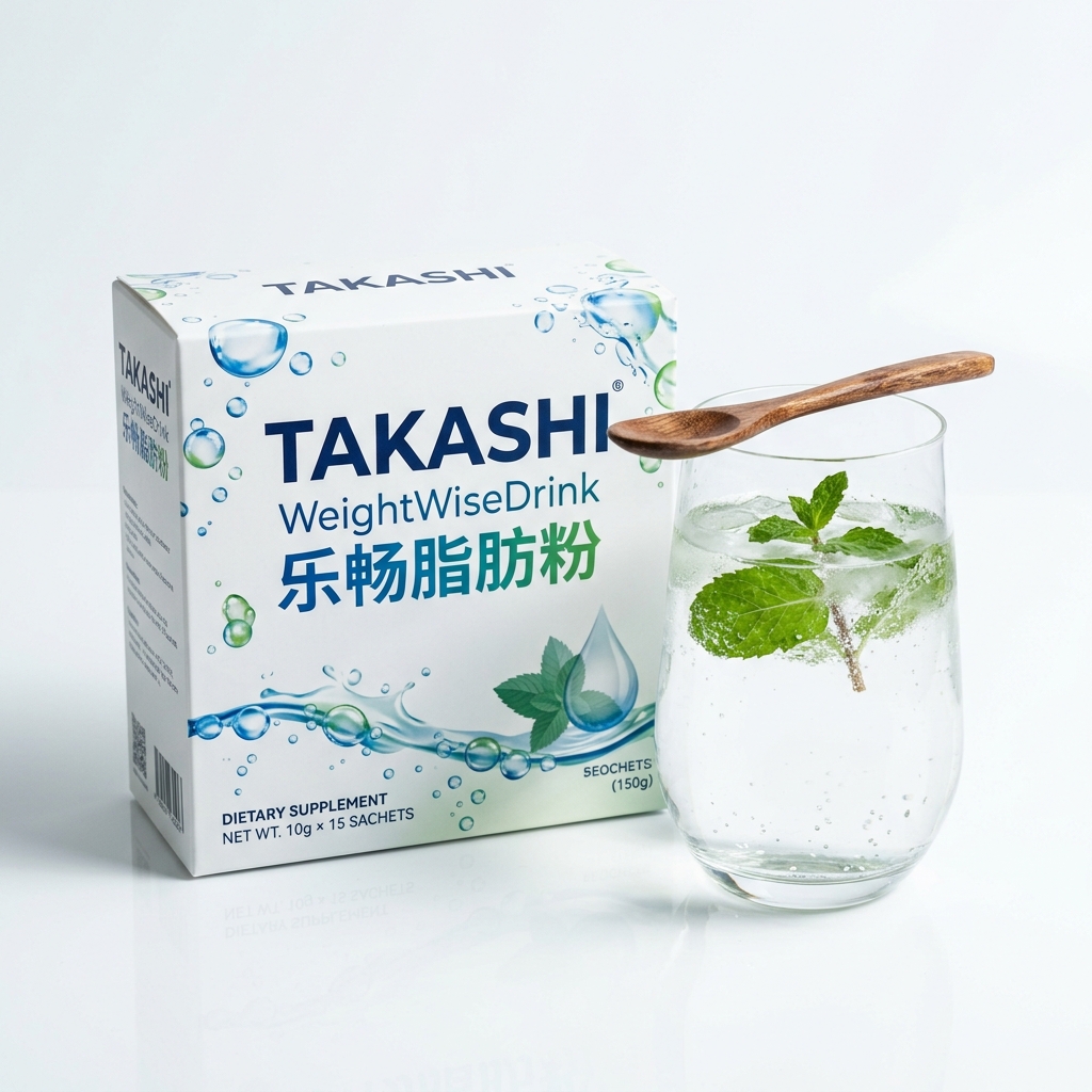 TAKASHI WeightWiseDrink 乐畅脂肪粉 包装实拍
